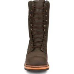 CHIPPEWA Men's Thunderstruck 10" Soft Toe Insulated Logger Boots, Extra Wide Width 14 CHIPPEWA Men's Thunderstruck 10" Soft Toe Insulated Logger Boots, Extra Wide Width -Fam By Style 2080415 202 alt5