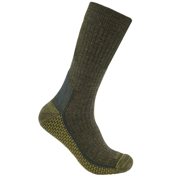 CARHARTT Men’s Force Grid Midweight Synthetic-Merino Wool Blend Socks 1 CARHARTT Men’s Force Grid Midweight Synthetic-Merino Wool Blend Socks