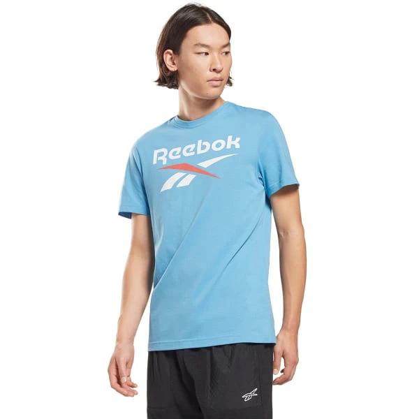 REEBOK Men's Identity Big Logo Short-Sleeve Tee 2 REEBOK Men's Identity Big Logo Short-Sleeve Tee - Image 2