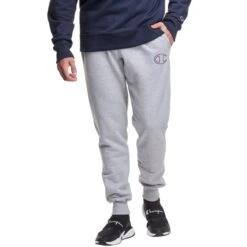 CHAMPION Men's Powerblend Fleece Joggers -Fam By Style 2080802 002 alt4