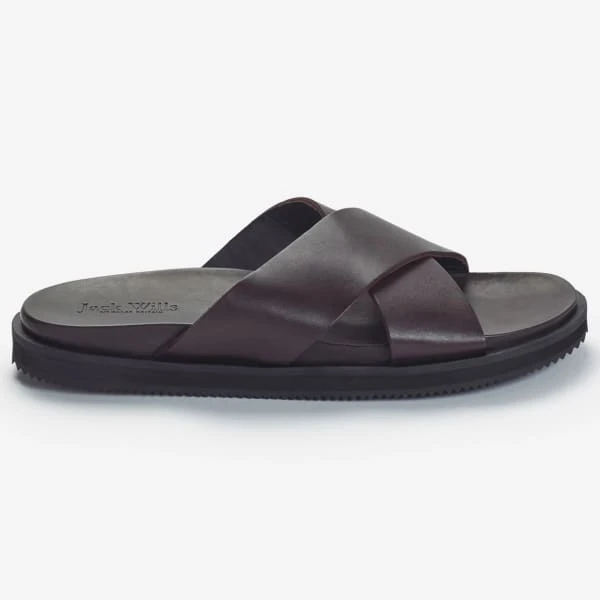 JACK WILLS Men's Cross Over Slider Sandals 2 JACK WILLS Men's Cross Over Slider Sandals - Image 2