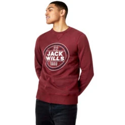 JACK WILLS Men's Frenchurch Graphic Sweatshirt