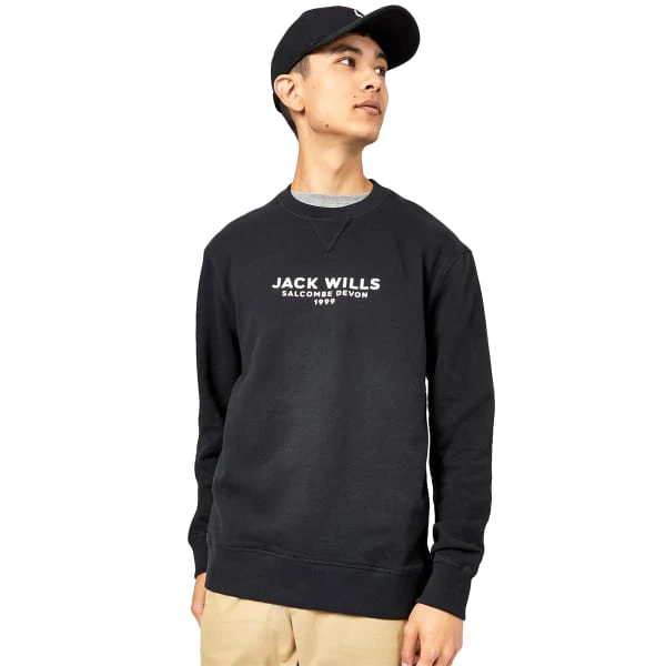 JACK WILLS Men's Strensham Crew Neck Sweatshirt 1 JACK WILLS Men's Strensham Crew Neck Sweatshirt