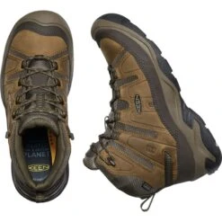 KEEN Men's Circadia Mid Waterproof Hiking Boots, Wide -Fam By Style 2081644 203 alt4