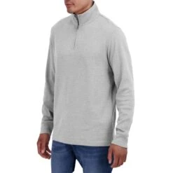CHAPS Men's Stamford 1/4-Zip Mockneck -Fam By Style 2081935 006 alt2