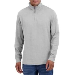 CHAPS Men's Stamford 1/4-Zip Mockneck