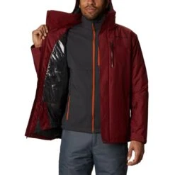 COLUMBIA Men's Last Tracks Insulated Ski Jacket -Fam By Style 2081964 601 alt3