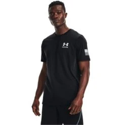 UNDER ARMOUR Men's UA Freedom Flag Short-Sleeve Tee -Fam By Style 2082213 001 alt2