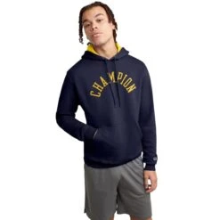 CHAMPION Men's Powerblend Graphic Hoodie