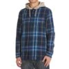 VANS Guys' Lopes Hooded Flannel Shirt