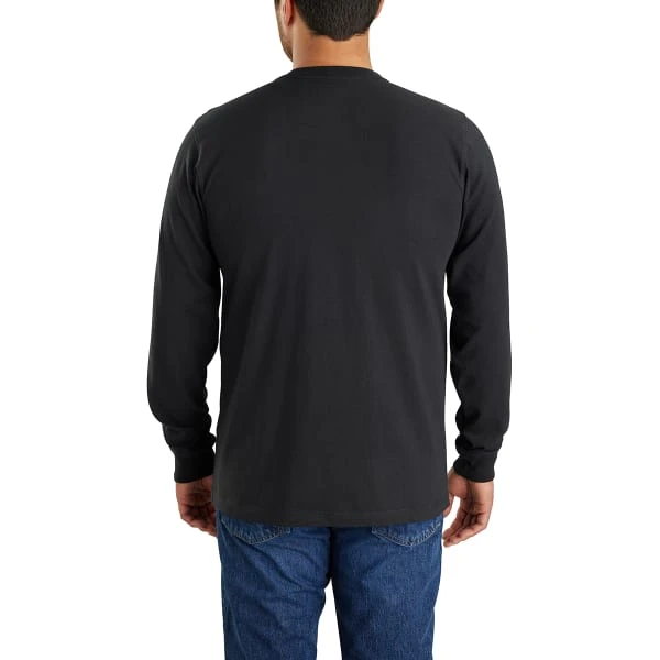 CARHARTT Men's Relaxed Fit Heavyweight Long-Sleeve Graphic Tee 4 CARHARTT Men's Relaxed Fit Heavyweight Long-Sleeve Graphic Tee - Image 4