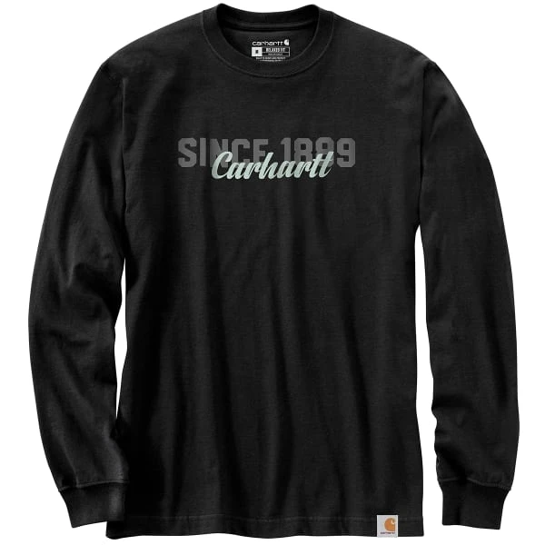 CARHARTT Men's Relaxed Fit Heavyweight Long-Sleeve Graphic Tee 1 CARHARTT Men's Relaxed Fit Heavyweight Long-Sleeve Graphic Tee
