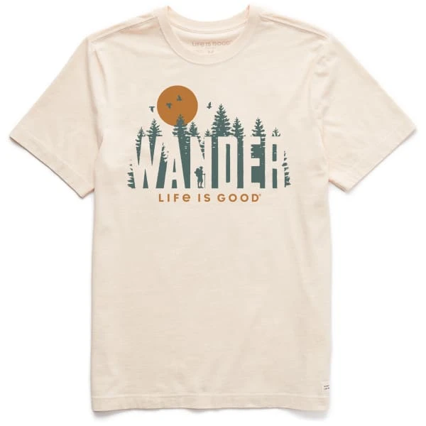 LIFE IS GOOD Men's Wander Forest Short-Sleeve Crusher Tee 1 LIFE IS GOOD Men's Wander Forest Short-Sleeve Crusher Tee