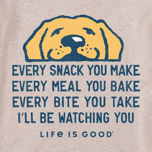 LIFE IS GOOD Men's I'll Be Watching You Long-Sleeve Crusher Tee 2 LIFE IS GOOD Men's I'll Be Watching You Long-Sleeve Crusher Tee - Image 2