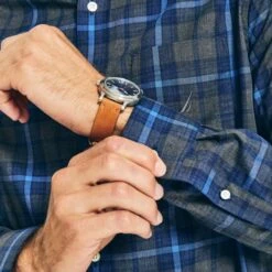 NAUTICA Men's Poplin Button-Down 8 NAUTICA Men's Poplin Button-Down -Fam By Style 2082672 004 alt3