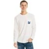 NAUTICA Men's Sustainably Crafted Long-Sleeve Graphic Tee