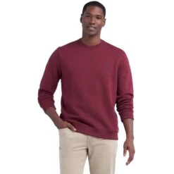 IZOD Men's Advantage Fleece Crew Neck