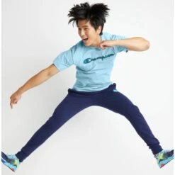 CHAMPION Men's Classic Short-Sleeve Graphic Tee -Fam By Style 2082862 406 alt5