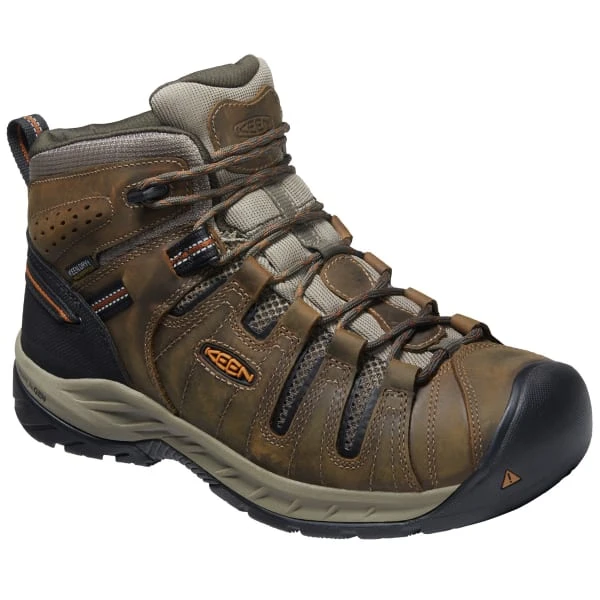 KEEN Men's Flint II Waterproof Mid Soft Toe Workboot 1 KEEN Men's Flint II Waterproof Mid Soft Toe Workboot