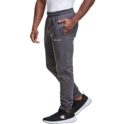 CHAMPION Men's Powerblend Fleece Joggers -Fam By Style 2083317 003 alt2