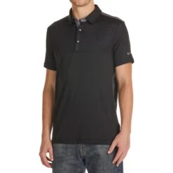 SPYDER Men's Color Block Striped Polo