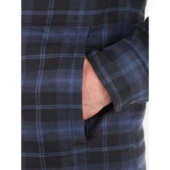 MARMOT Men's Ridgefield Heavyweight Sherpa-Lined Flannel Jacket -Fam By Style 2083613 003 alt4