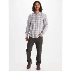 MARMOT Men's Fairfax Heathered Midweight Flannel 7 MARMOT Men's Fairfax Heathered Midweight Flannel -Fam By Style 2083614 205 alt3