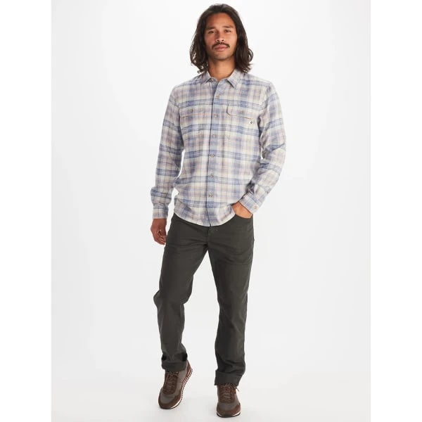 MARMOT Men's Fairfax Heathered Midweight Flannel 4 MARMOT Men's Fairfax Heathered Midweight Flannel - Image 4