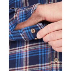 MARMOT Men's Bayview Midweight Flannel 6 MARMOT Men's Bayview Midweight Flannel -Fam By Style 2083617 402 alt2