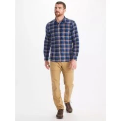 MARMOT Men's Bayview Midweight Flannel 7 MARMOT Men's Bayview Midweight Flannel -Fam By Style 2083617 402 alt3