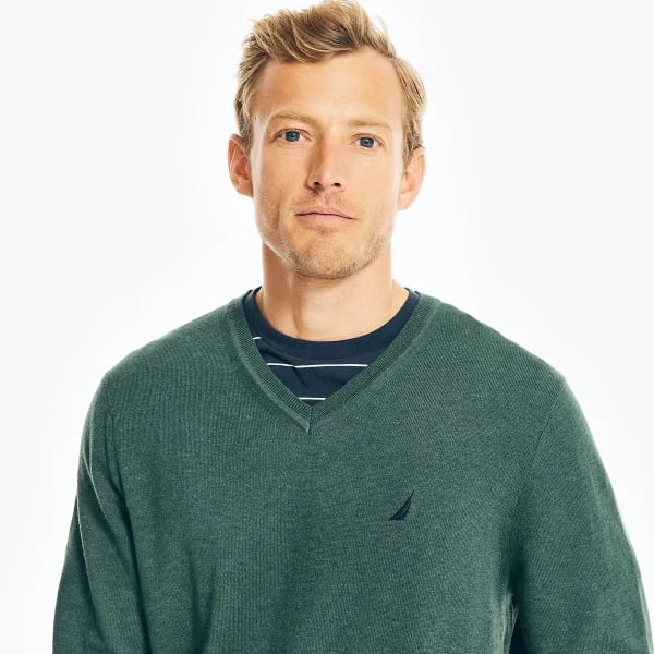 NAUTICA Men's Navtech V-Neck Sweater 3 NAUTICA Men's Navtech V-Neck Sweater - Image 3