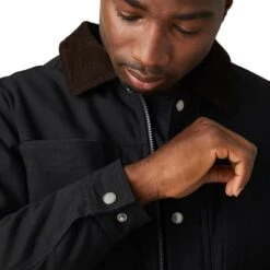 FREE COUNTRY Men's Steel Mill Shirt Jacket -Fam By Style 2084081 001 alt3