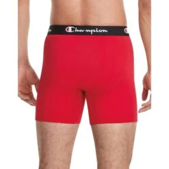CHAMPION Men's Everyday Stretch Boxer Briefs, 3 Pack -Fam By Style 2084147 901 alt3