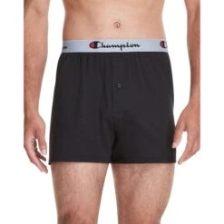 CHAMPION Men's Everyday Cotton Stretch Boxers, 3 Pairs 7 CHAMPION Men's Everyday Cotton Stretch Boxers, 3 Pairs -Fam By Style 2084149 901 alt2