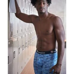 CHAMPION Men's Lightweight Stretch Boxers, 3-Pack -Fam By Style 2084151 901 alt3