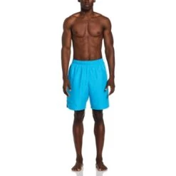 NIKE Men's Essential Lap 9" Swim Volley Shorts -Fam By Style 2084443 407 alt4