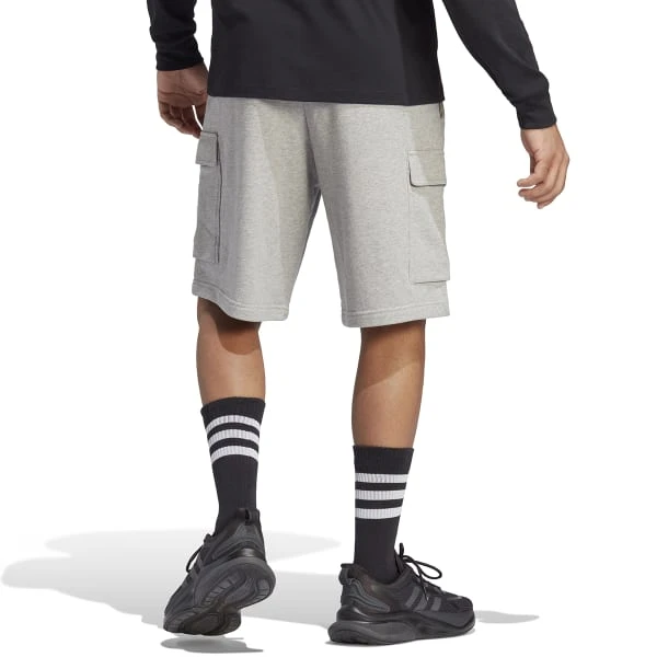 ADIDAS Men's Essentials French Terry Cargo Shorts 3 ADIDAS Men's Essentials French Terry Cargo Shorts - Image 3
