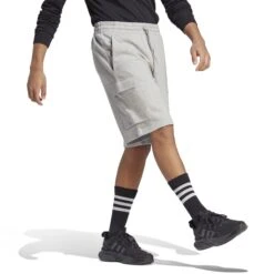 ADIDAS Men's Essentials French Terry Cargo Shorts 9 ADIDAS Men's Essentials French Terry Cargo Shorts -Fam By Style 2084541 004 alt3