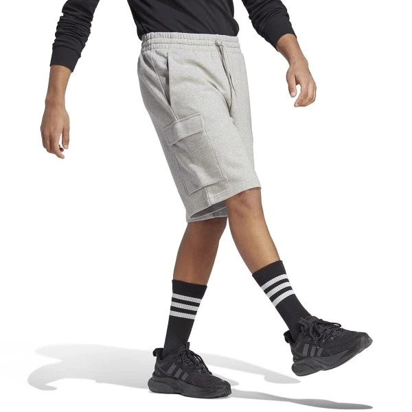 ADIDAS Men's Essentials French Terry Cargo Shorts 4 ADIDAS Men's Essentials French Terry Cargo Shorts - Image 4