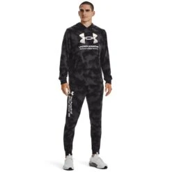 UNDER ARMOUR Men's UA Rival Terry Hoodie -Fam By Style 2084661 001 alt5