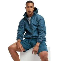 CHAMPION Men's AOP Anorak Jacket -Fam By Style 2084692 407 alt4