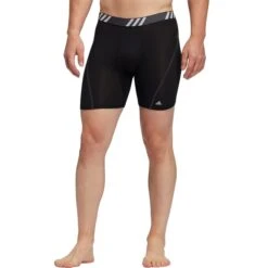 ADIDAS Men's Sport Performance Mesh Boxer Briefs, 3 Pack -Fam By Style 2084981 004 alt2