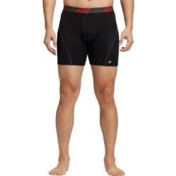 ADIDAS Men's Sport Performance Boxer Briefs, 3 Pack 10 ADIDAS Men's Sport Performance Boxer Briefs, 3 Pack -Fam By Style 2084984 001 alt2