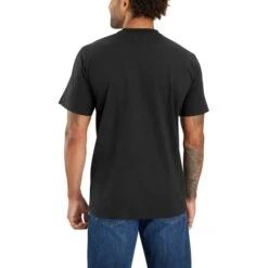 CARHARTT Men's Relaxed Fit Heavyweight Short-Sleeve Tee -Fam By Style 2085002 001 alt3