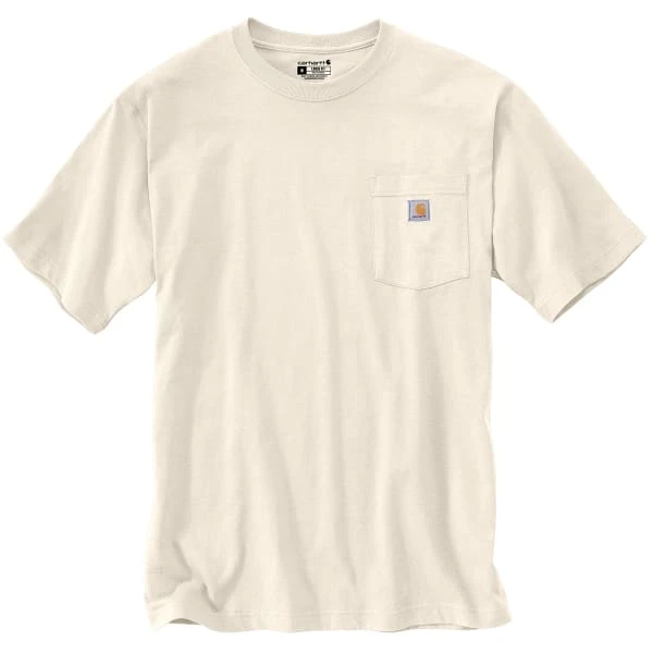 CARHARTT Men's Loose Fit Heavyweight Short-Sleeve Pocket Tee 1 CARHARTT Men's Loose Fit Heavyweight Short-Sleeve Pocket Tee