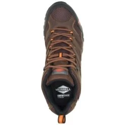 MERRELL Men's Moab Vertex Mid Waterproof Comp Toe Work Boot, Wide -Fam By Style 2085136 201 alt3