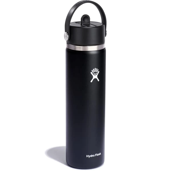 HYDRO FLASK 24 Oz Wide Mouth Water Bottle W/ Flex Straw Cap 2 HYDRO FLASK 24 Oz Wide Mouth Water Bottle W/ Flex Straw Cap - Image 2