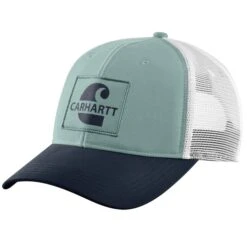 CARHARTT Men's Rugged Flex Mesh-Back Logo Patch Cap