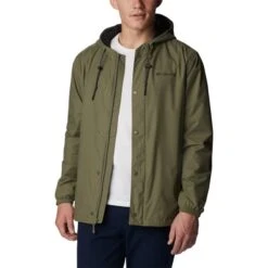 COLUMBIA Men's Cedar Cliff Rain Jacket -Fam By Style 2085685 315 alt3