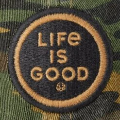 LIFE IS GOOD Men's Camo Coin Chill Cap -Fam By Style 2086047 315 alt2